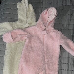 Cozy Pink and Cream Kids One Piece BUNDLE